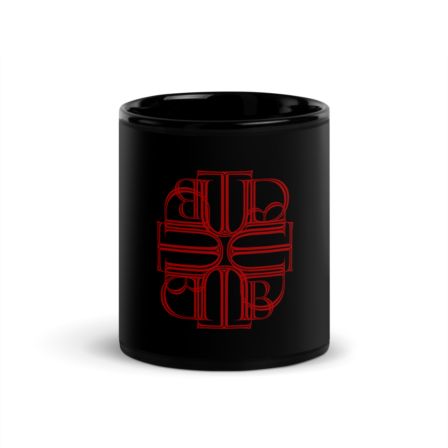 Black Glossy Mug