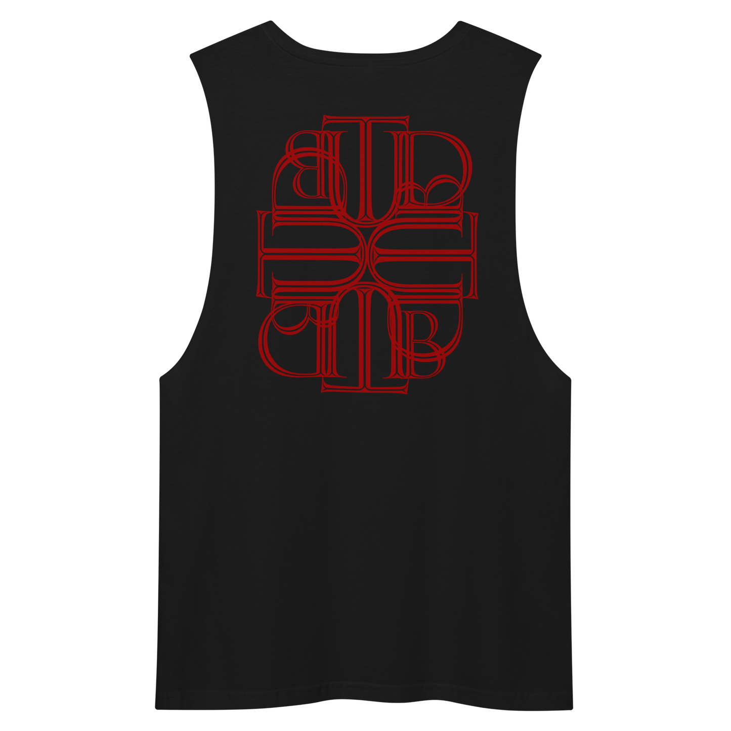 Drop arm tank top