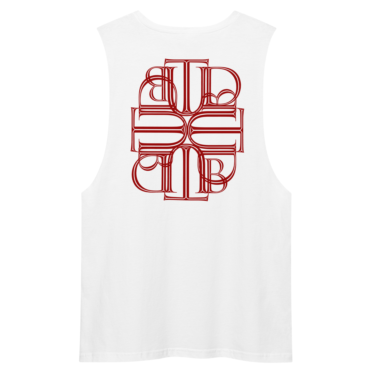 Drop arm tank top
